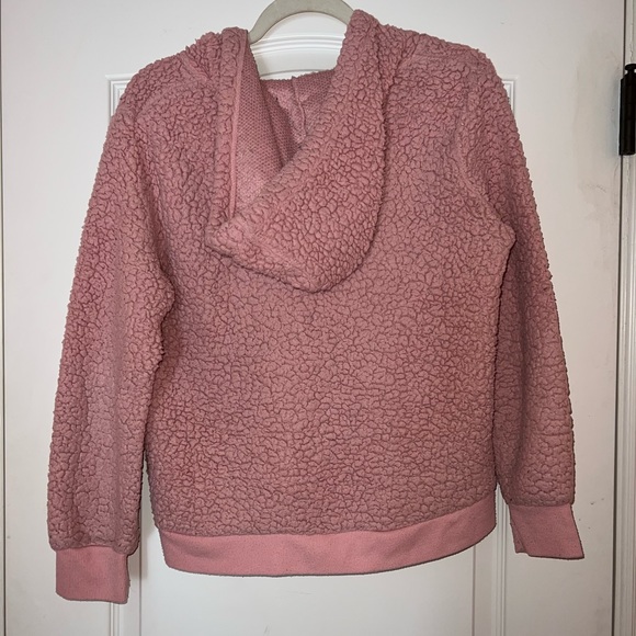 Blush pink quarter zip jacket - Picture 2 of 3
